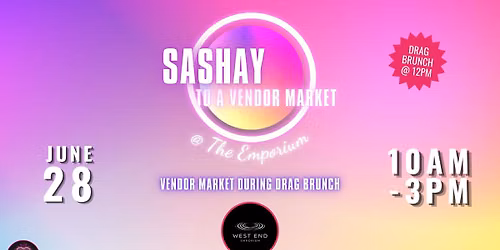 Sashay to a Vendor Market 