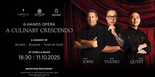 6-HANDS OPERA: A CULINARY CRESCENDO