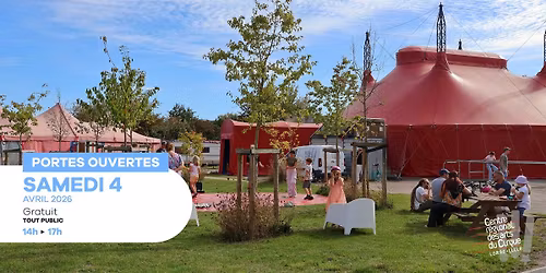 PORTES OUVERTES \u2022 Samedi 4 Avril