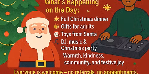 \ud83c\udf84 HOMELESS PROJECT SCOTLAND \u2013 CHRISTMAS DINNER PARTY 2025 \ud83c\udf84