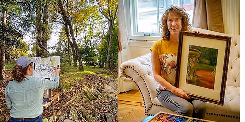 creative [noun] with Artist Mary Moores