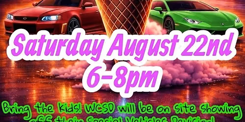 Cars and Cream at Handel\u2019s August 22nd