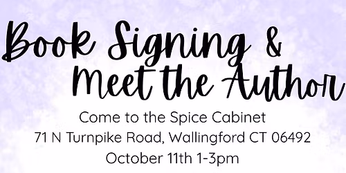 Book Signing & Meet CT Author - N. D. Testa✨