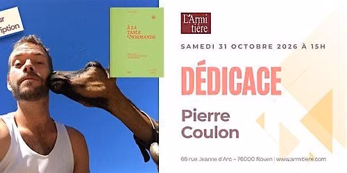 D\u00e9dicace avec Pierre Coulon