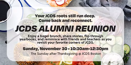 Alumni Reunion Bagel Brunch