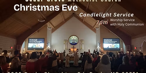 Candlelight Communion Christmas Eve Service