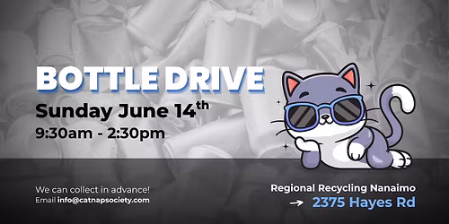 CatNap Bottle Drive June 14, 2026