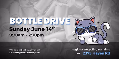 CatNap Bottle Drive June 14, 2026