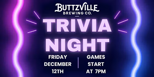 Trivia Night at Buttzville Brewing Co.