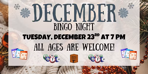 December Bingo Night
