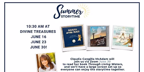 Summer Storytimes at Divine Treasures