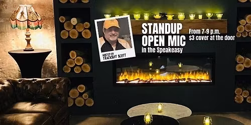 Standup Open Mic in the Speakeasy