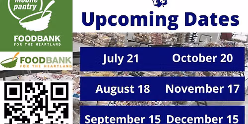 July 21 Free Drive Up Food Pantry