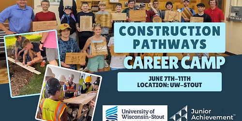 Construction Career Camp | Presented by JA & UW\u2013Stout