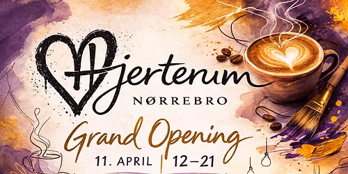 \u2728Hjerterum Gen\u00e5bningsfejring\/ Reopening Celebration\u2728