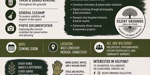 West Cemetery Cleanup Event