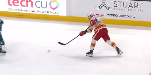 San Jose Sharks at Calgary Flames at Scotiabank Saddledome