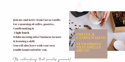 Wee Bit Social Coffee & Candlemaking with Can to Candle