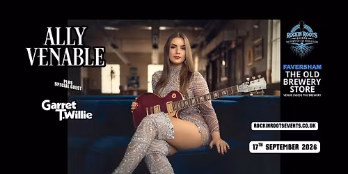 ALLY VENABLE LIVE AT THE OLD BREWERY STORE, FAVERSHAM