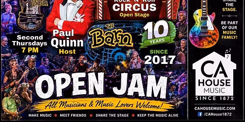 Paul's Jam @ The Barn, October 2026