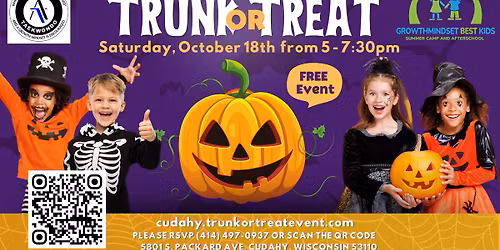 Trunk Or Treat FREE Event