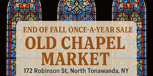 End of Fall Once-a-Year Sale | Old Chapel Market