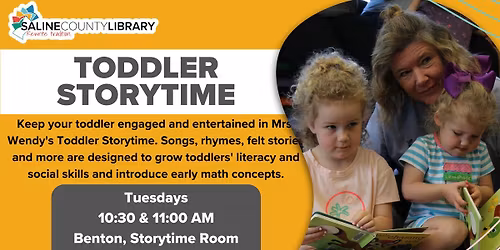 Toddler Storytime: Session 2