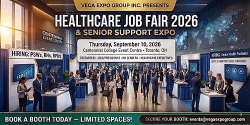 EXHIBITOR REGISTRATION & Healthcare Recruitment & Senior Care Expo 2026