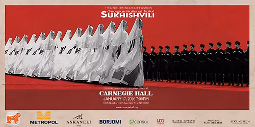 Georgian National Ballet Sukhishvili at Carnegie Hall
