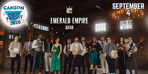 Downtown Canton GA First Friday with EMERALD EMPIRE BAND