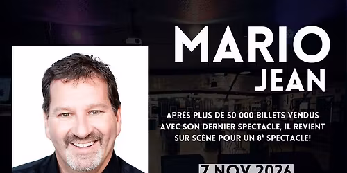 Mario Jean au Hangar