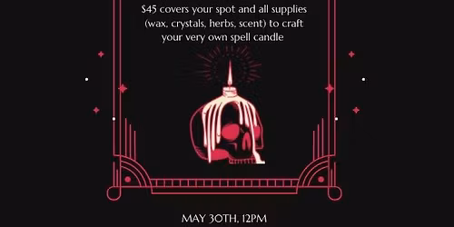 Spell Candle Workshop at the Indigo Cottage