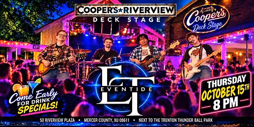 \ud83c\udfb8 EVENTIDE LIVE at Cooper\u2019s Riverview! \ud83c\udfb8