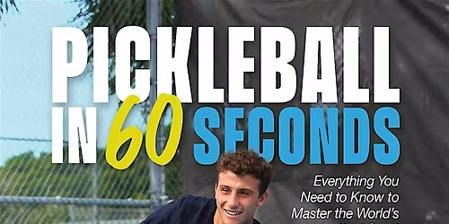 Tanner Tomassi "Pickleball in 60 Seconds" Book Signing