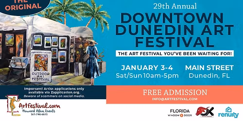 29th Annual Downtown Dunedin Art Festival