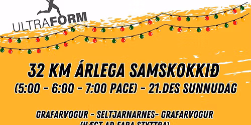 Ultraform samskokki\u00f0 - allir velkomnir - fr\u00edtt