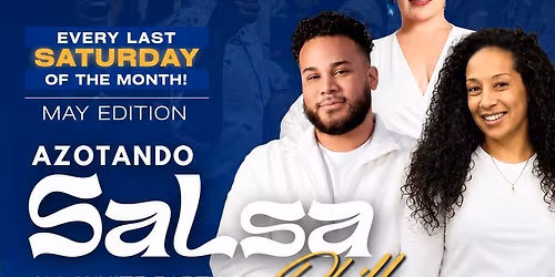AZOTANDO SALSA PHILLY SOCIAL ALL WHITE EDITION