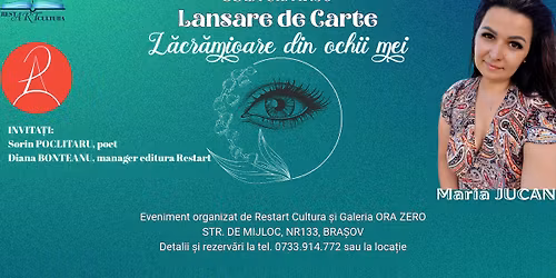 L\u0103cr\u0103mioare din ochii mei - Lansare de carte