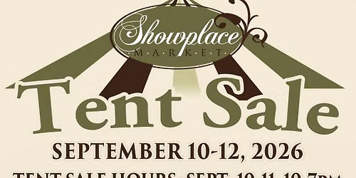 Tent Sale at Showplace Market Moore