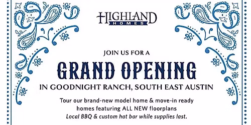 Realtors! -Put on Your Boots: You\u2019re invited to the Goodnight Ranch Grand