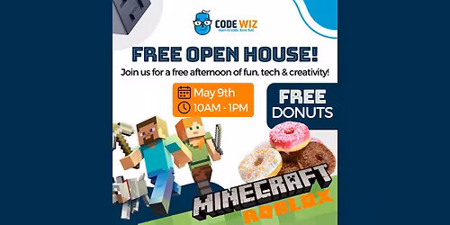Donuts & Coding for Kids | FREE  Open House