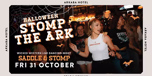 Stomp the Ark - Line Dancing & Country Swing Night with Saddle & Stomp