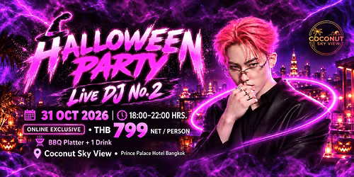 Halloween Rooftop Party feat. DJ Win Achawin