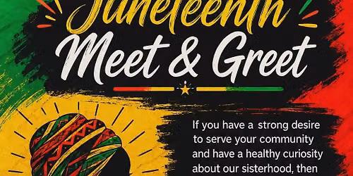 Juneteenth Meet & Greet