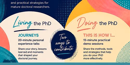 PhD for Mature Learners Community Exchange 2026