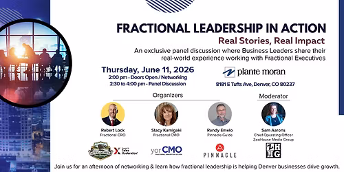 FRACTIONAL LEADERSHIP IN ACTION Denver, CO  - Real Stories, Real Impact