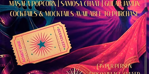 Bollywood Movie Night with Sugar & Spice