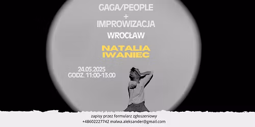 GAGA z Natali\u0105 Iwaniec WROC\u0141AW 24.05.2026
