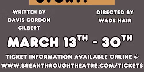 Auditions: "A Rock's Story: The 95% True Story of the Joke That Made a Million Dollars"