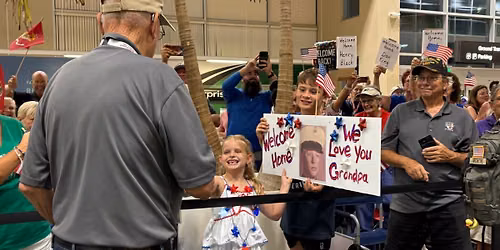 Mission 58 Welcome Home Celebration — St. Pete-Clearwater International Airport